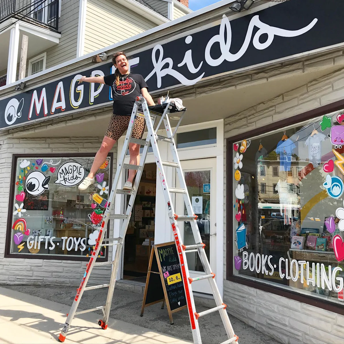 updated store window painting from 2022